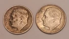 Lot of Two 1950-S 90% SILVER  ROOSEVELT DIMES