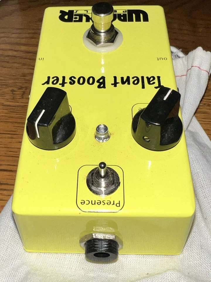 Pedales Wampler Talent Booster Raro De Colección Producción Temprana Descontinuado Foto 3 de 4