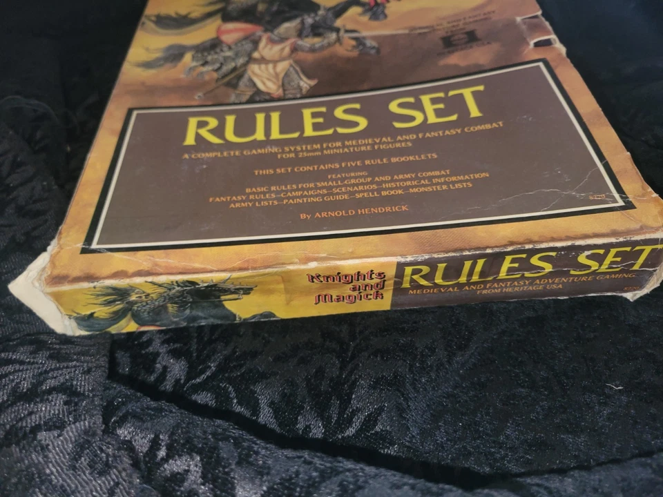 Vintage Heritage Knight and Magick  Rules Set Dungeons and Dragons - Image 2 of 4