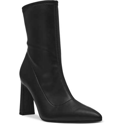 Wild Pair Womens Neptunnep Black Solid Ankle Boots 10.5 Medium (B,M) BHFO 9080 - Picture 1 of 3