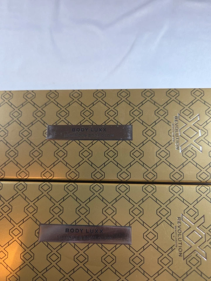 3Pack-Revolution Body Luxx Luminous Body Glow Skin Makeup Jojoba Oil Moisturizer - Image 2 of 3