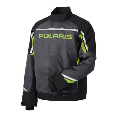 #ad Polaris Mens Northstar Jacket 3.0 Waterproof Breathable 3M Durable Black Lime $219.99