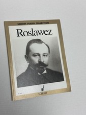 Nikolai Roslawez Roslavets Schott Piano Collection Works Etude Prelude Poem