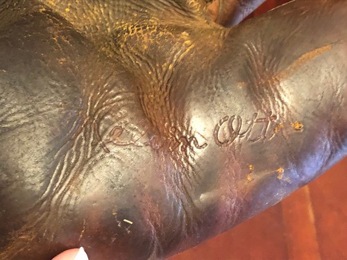 Vintage Wilson Baseball Glove Mel Ott 1940's HOF - Pat. No.2231204 - Horse Hide! - Picture 12 of 12