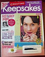 Creating Keepsakes Magazine - April 2006 - Vintage  NLA - NEW 
