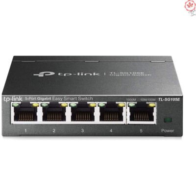 Upgraded User-Friendly Ethernet Switch - QoS, VLAN, IGMP, Link Aggregation
