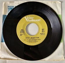 Dave Van Ronk 45 Rpm Vinyl, Head Inspector/Dink's Song, Promo Copy, KF5070