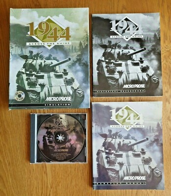 1944 Across the Rhine PC Big Box Computerspiel komplett Vintage CD Strategiespiel