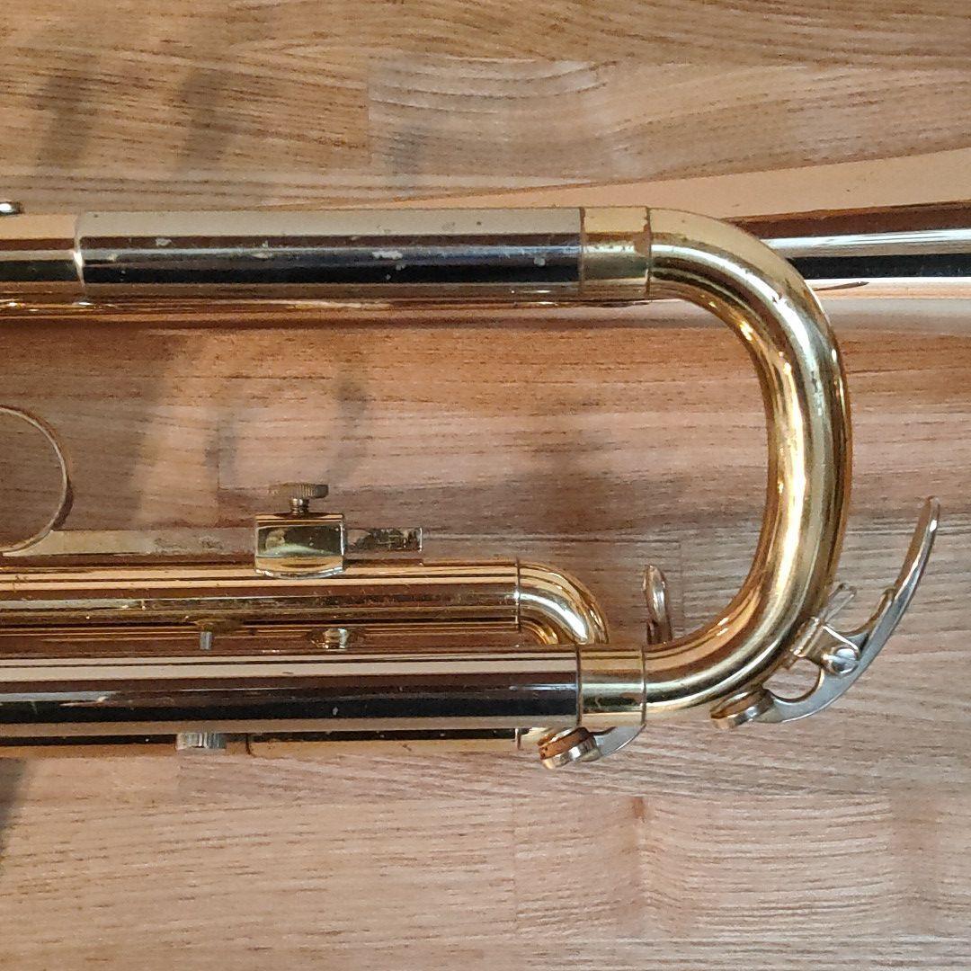 （美品）YAMAHA　トランペット　YTR3320　vintage! YAMAHA YTR-3320 Trumpet Silver Plated with Hard Case Good
