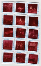 15 Vintage Pana-Vue Walt Disney World souvenir slides
