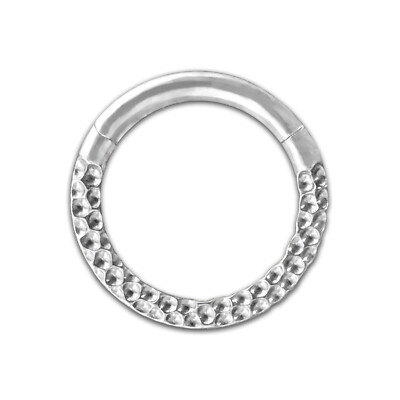 20G G23 Clicker In Tanio Per Naso Ala Setto Piercing All'orecchio Gioielli 0.8mm Fine Segmento Manuale Tragus Orecchino Lobo Cerchio Dah Ring - Foto 8