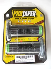 Pro Taper Pillow Top Lite Black / Green Twist Throttle Grips KX KLX KXF NEW