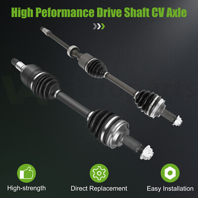 Pair Fits Lexus GS350 IS250 Front AWD 2007-2011 2008 CV Axle Half Shaft