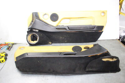 1985 Porsche 928s Interior Door Panels Front Left & Right Side SET