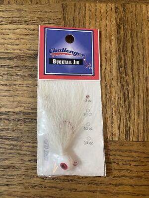 Challenger Bucktail Jig Hook 1/4