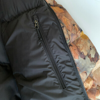 Supreme The North Face Nuptse Leaves Camo Jacket Small | eBay