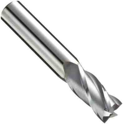 HSS Parallel Shank End Mill - Cutter Dia 1/8'' Shank 1/4'' OAL1-7/8'' Cut Edge 3/8''
