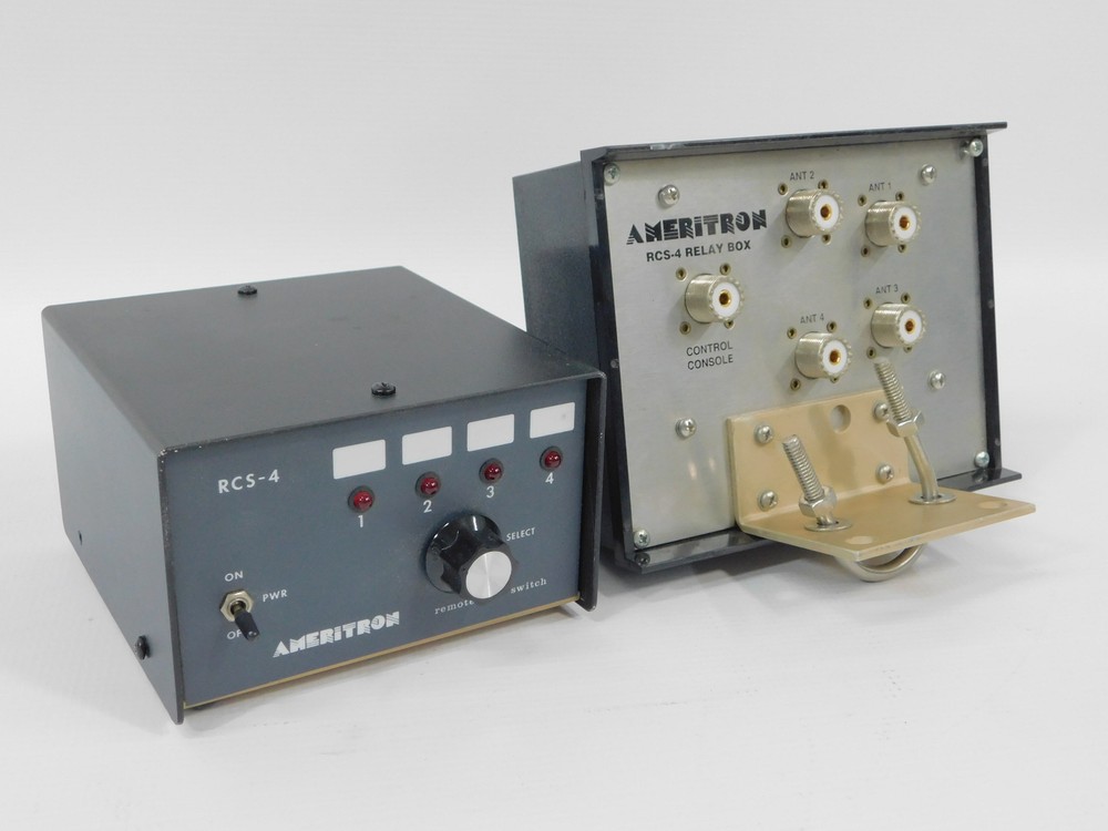 Ameritron RCS-4 Ham Radio Remote Coax Switch (looks good, needs cables)