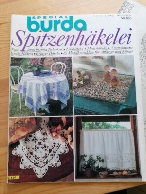 BURDA Spitzenhäkelei M2018d DIN A 4