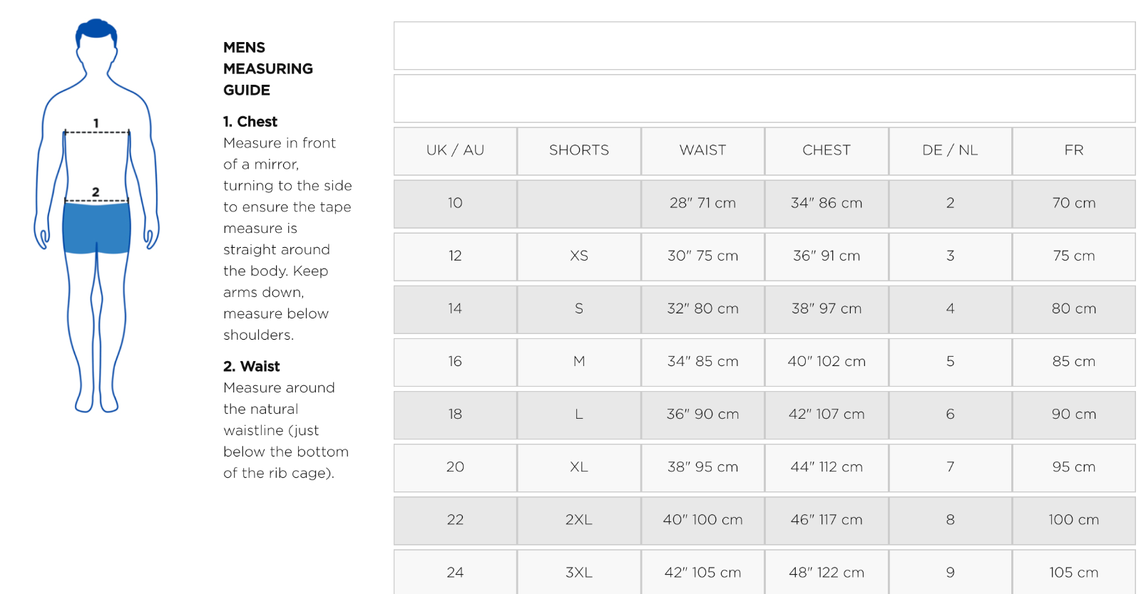 Zoggs Men's Penrith 17" Water Shorts Swimsuit Swimming Costume Trunks