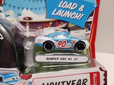 Disney Pixar Cars Lightyear Launchers Bumper Save #90 Night Scene