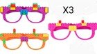9 Building Party Favors Building Blocks Glasses DIY Building Bricks Glasses 9 pa — photo 10