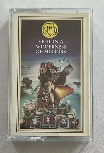 Fish - Vigil In A Wilderness Of Mirrors - Cassette Tape Rock Ex / Mint - Picture 2 of 7