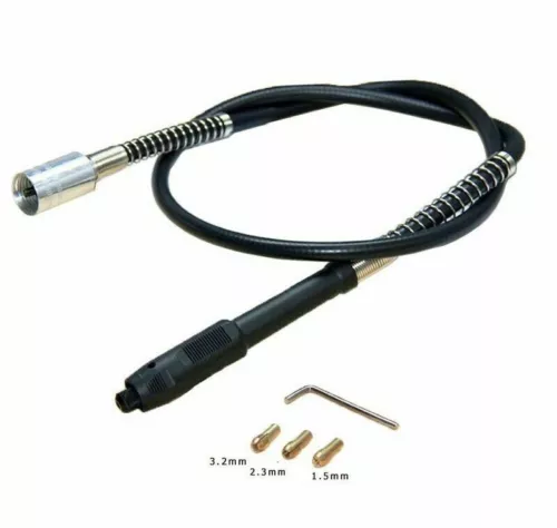 5x Flexible Biegsame Welle Verlängerung Zubehör & Dremel Proxxon Bosch 3,2mm GRO - Bild 7 von 9