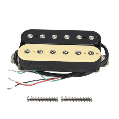 FLEOR Zebra Guitar Alnico 2 Humbucker Brücke Pickup Electric Guitar Parts 8-9K