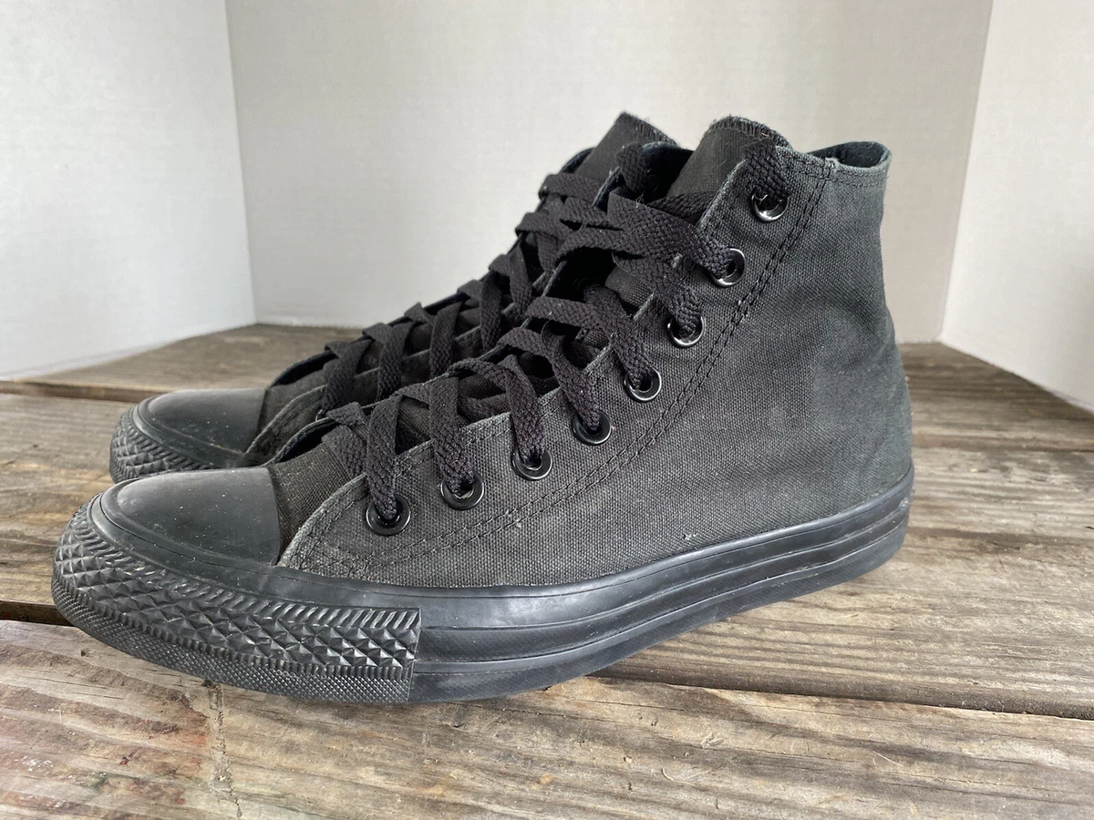 Converse Chuck Taylor All Star High All Black Sneakers Men s 7