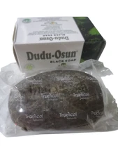 Dudu Osun African Black Soap 100%Pure Natural For All Skin One Piece FACE+ Body