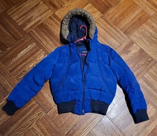 Nautica Toddler Jacket Hooded Zipper Blue