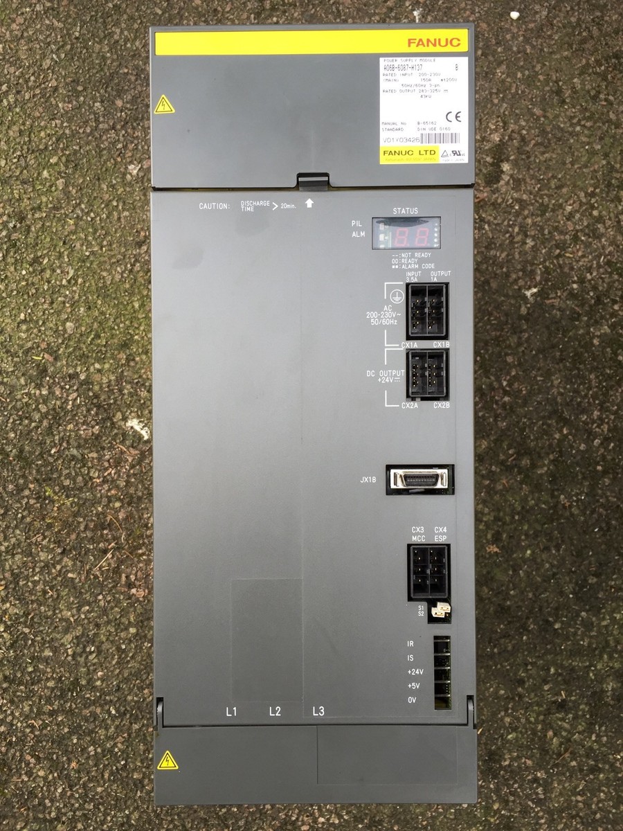 FAULTY** ( ALARM 6 ) FANUC POWER SUPPLY MODULE A06B 6087 H137 USED