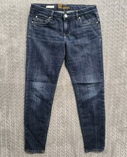 Kut From The Kloth Women s Diana Skinny Jeans Size 6 Medium Wash Faded Knees