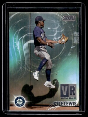 2021 Stadium Club Virtual Reality Kyle Lewis Seattle Mariners #VR-9