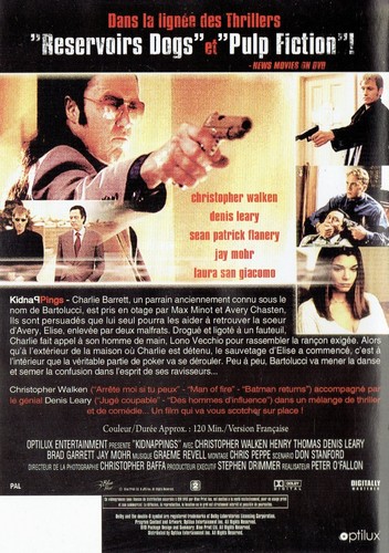 DVD - KIDNAP PING - Cristopher Walken - Picture 2 of 2