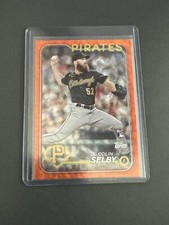 2024 Topps Series 2 - Orange Foil #668 Colin Selby /299 (RC)