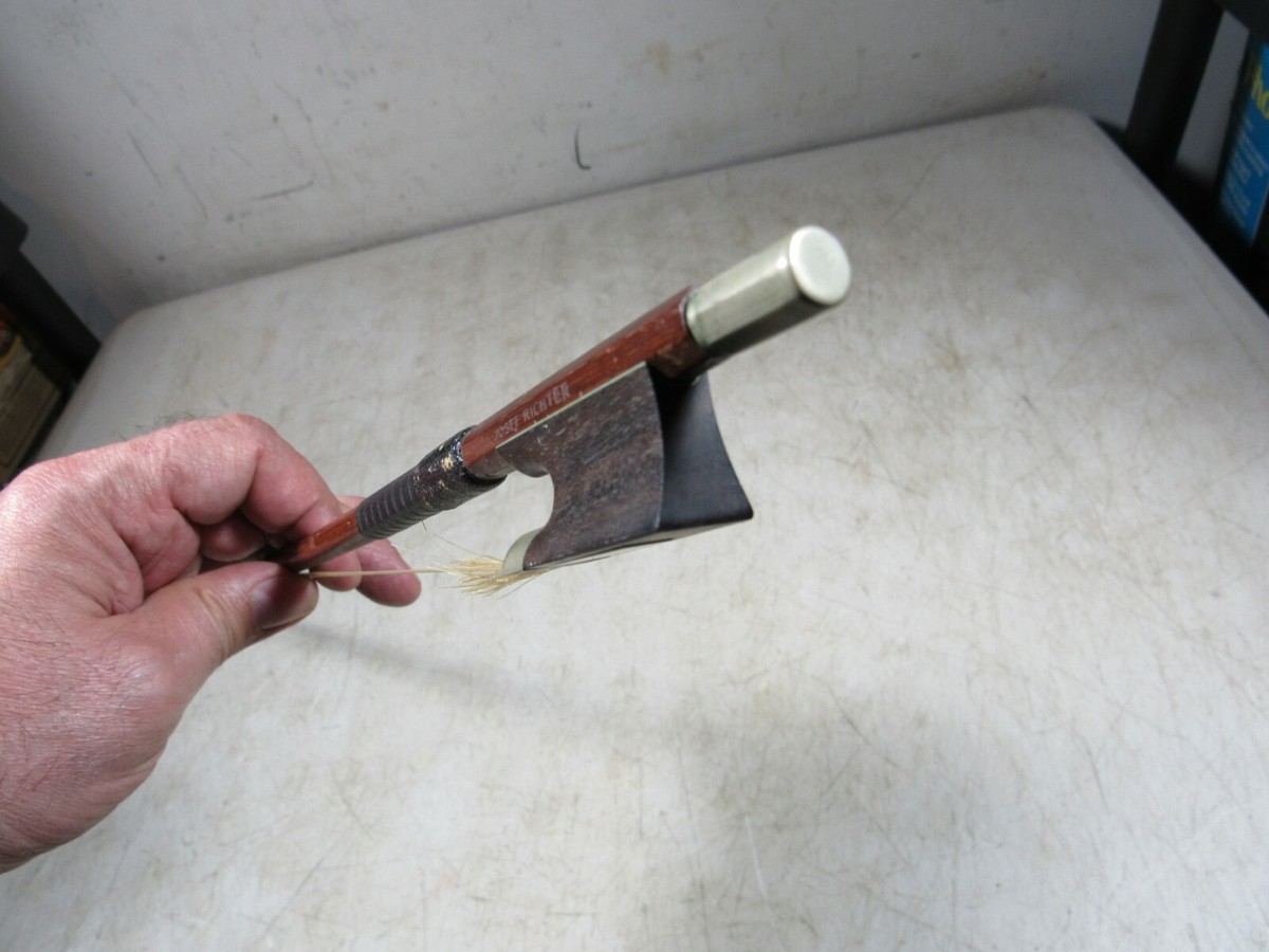 Vintage/Antique Josef Richter Germany Violin Bow 25 1/4