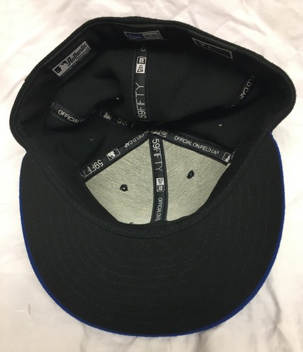 New Era New York Mets MLB Baseball Fitted 7 1/8 Cap Hat - Picture 6 of 9
