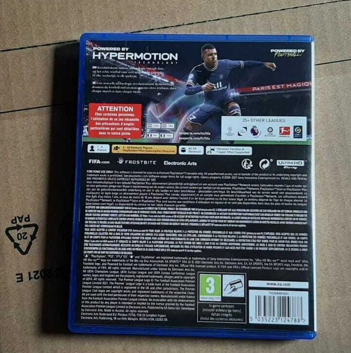 FIFA 22 PS5 (Sony PlayStation 5, 2021), foto 3 di 3