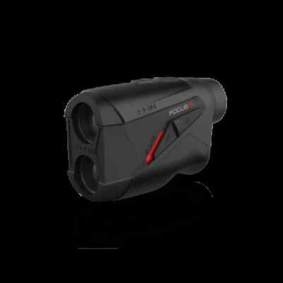 Zoom Focus S Golf Entfernungsmesser Schwarz