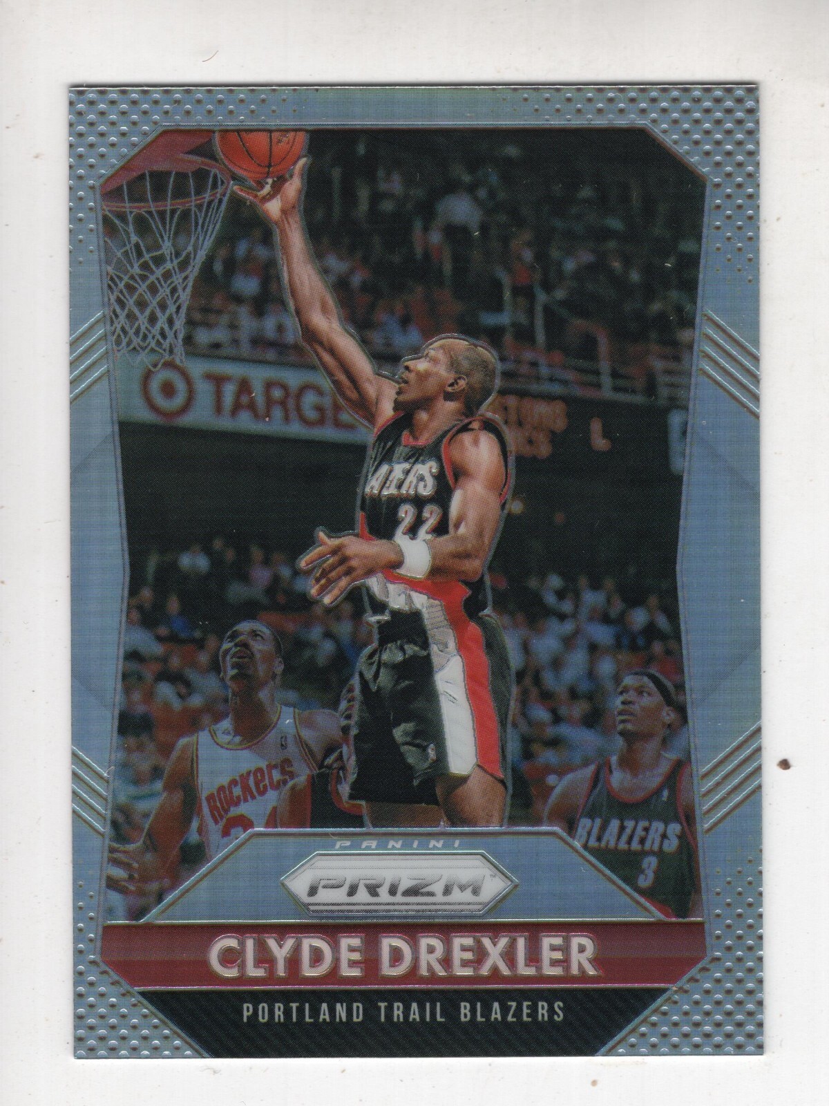 CLYDE DREXLER  2015-16 PRIZM PANINI SILVER PRIZM #283