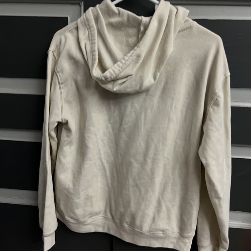 AC/DC "For Those About To Rock" Women's Size Large Ivory Hoodie/Sweatshirt - Picture 3 of 4
