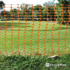 4 Ft. X 100 Ft. Outdoor Safety Fence, Plastic Roll for Construction, Pet, Event