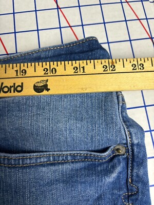 Torrid Skinny perfect ankle Vintage Stretch Blue Jeans med wash