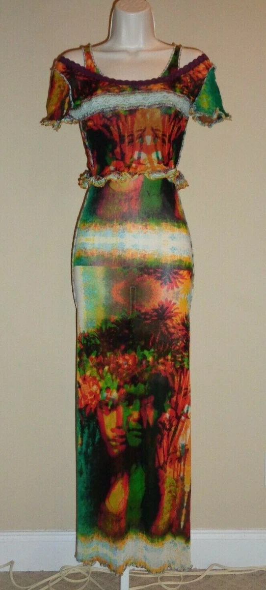Jean paul gaultier mesh dress cheap