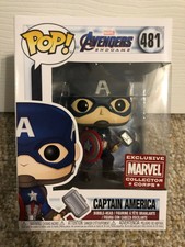 captain america funko pop mjolnir