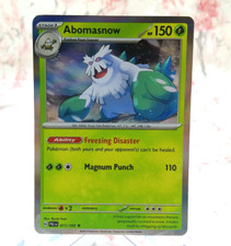 Pokémon Abomasnow 011/193 Holo Rare Paldea Evolved - NM