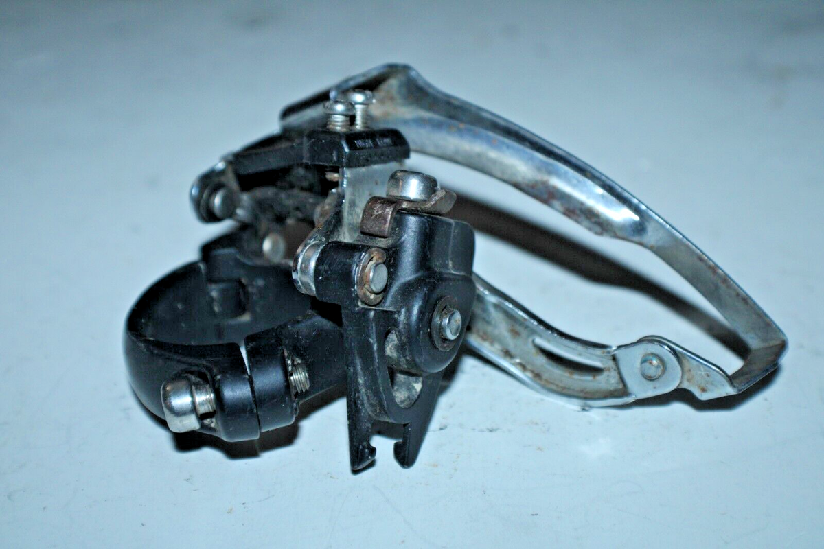 SHIMANO DEORE FD-M510 9 Speed Triple Front Derailleur Front Mech Mountain Bike EUR 23,16 - FR