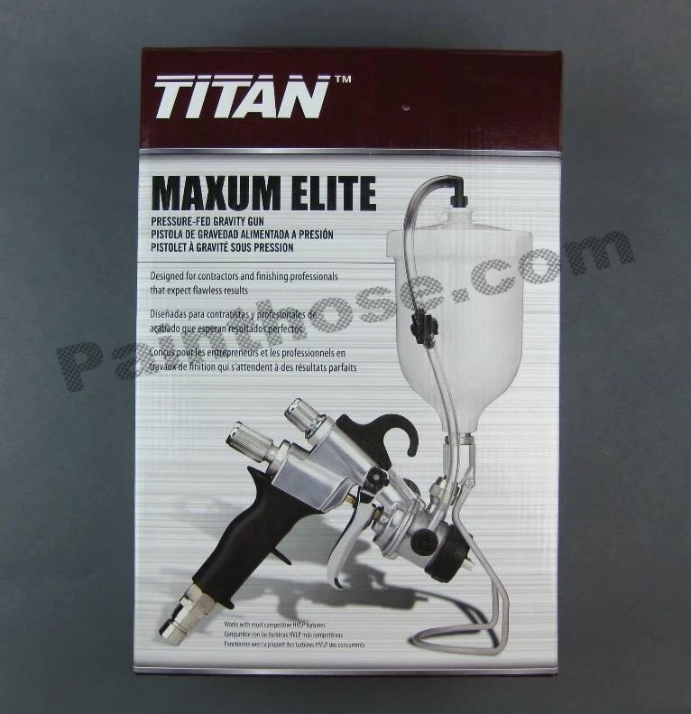 Titan CAPSpray 0524052 or 524052 HVLP Maxum Elite Gravity Gun